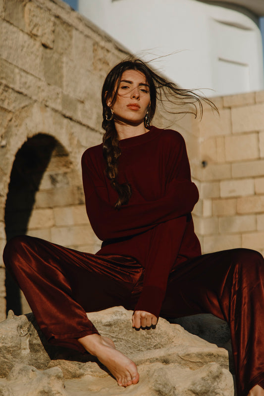 The Puglia Knit | CABERNET