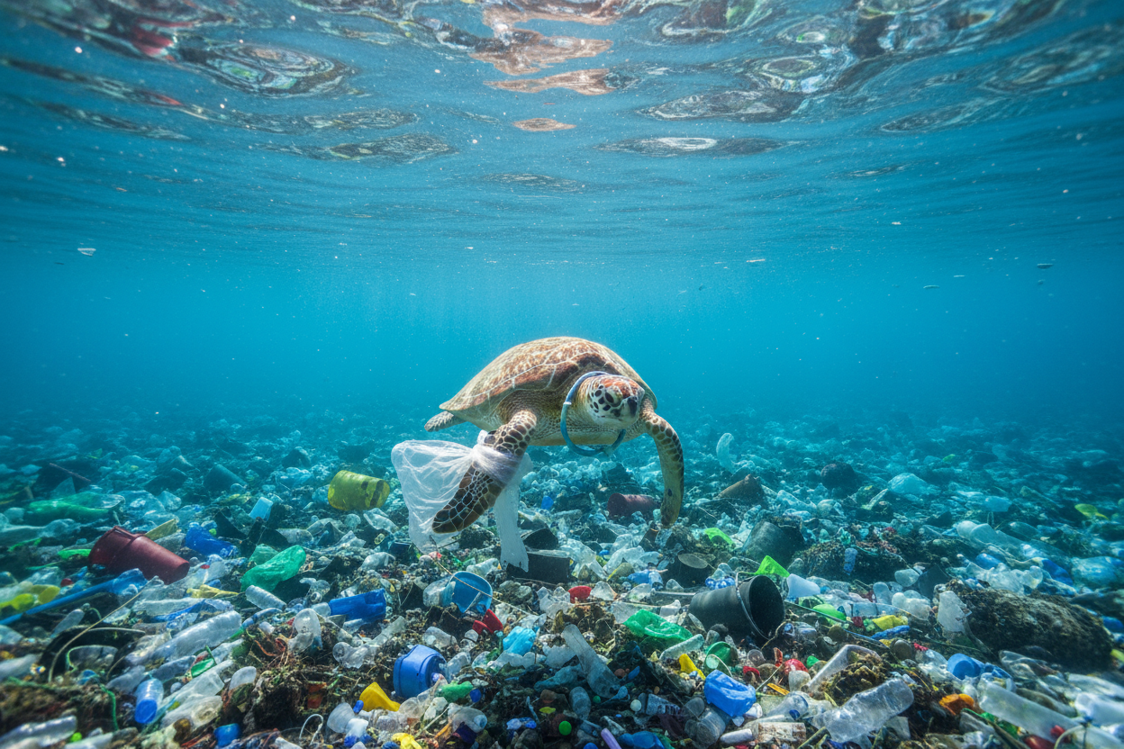 inquinamento plastica